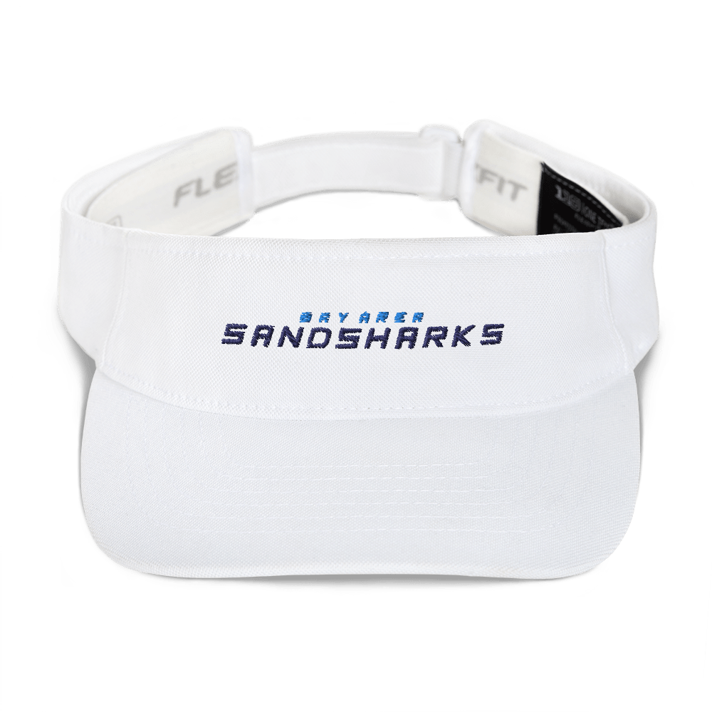 Bay Area Sand Sharks Visor Signature Lacrosse