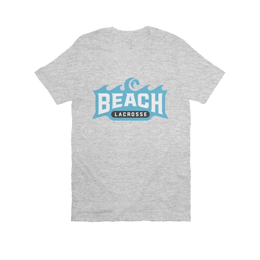 Beach Lacrosse Adult Cotton Short Sleeve T-Shirt Signature Lacrosse