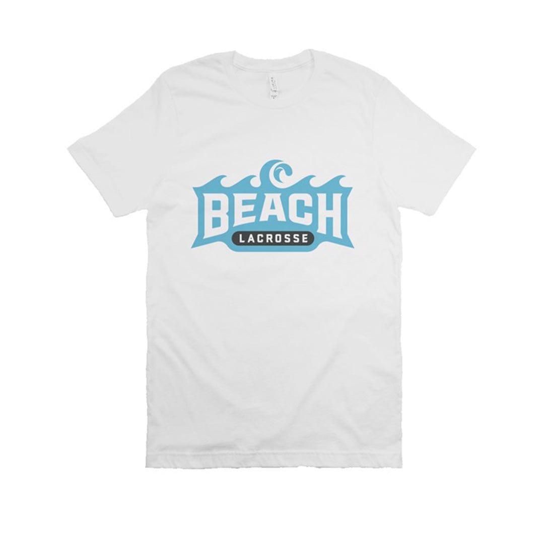 Beach Lacrosse Adult Cotton Short Sleeve T-Shirt Signature Lacrosse