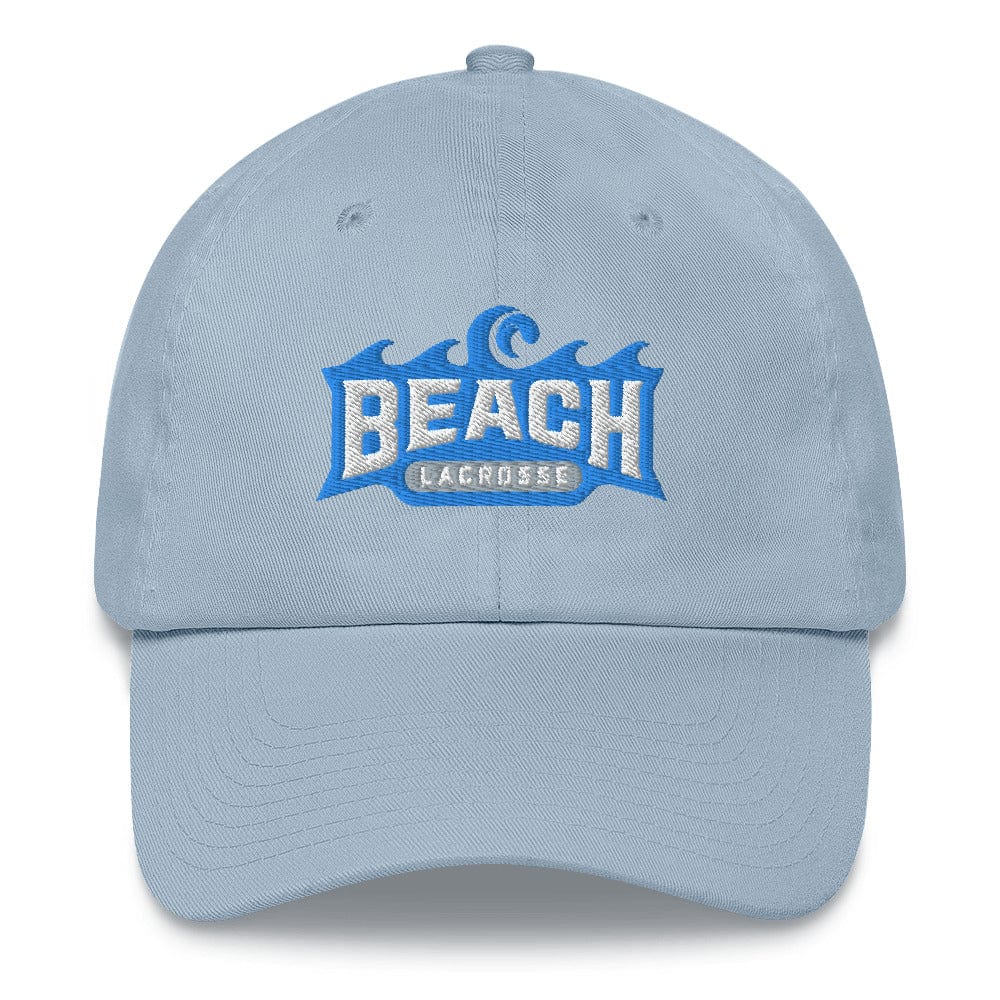 Beach Lacrosse Adult Dad Hat Signature Lacrosse