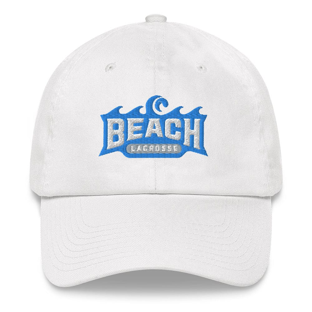 Beach Lacrosse Adult Dad Hat Signature Lacrosse