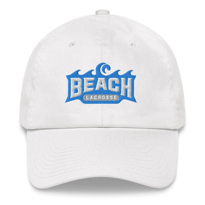 Beach Lacrosse Adult Dad Hat Signature Lacrosse