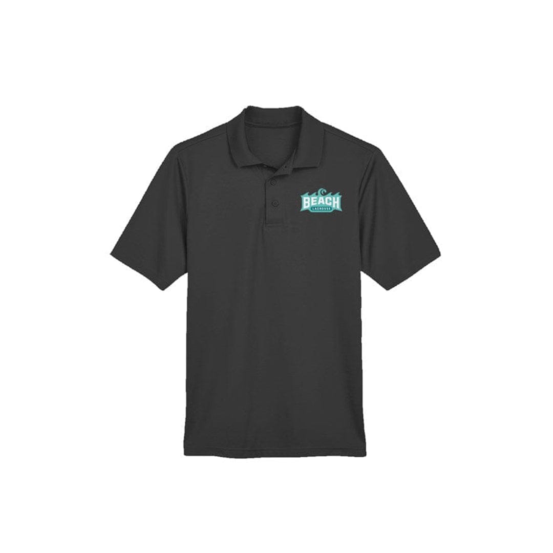 Beach Lacrosse Adult Performance Polo Signature Lacrosse