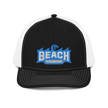 Beach Lacrosse Adult Richardson Trucker Hat Signature Lacrosse