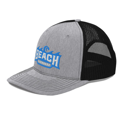 Beach Lacrosse Adult Richardson Trucker Hat Signature Lacrosse