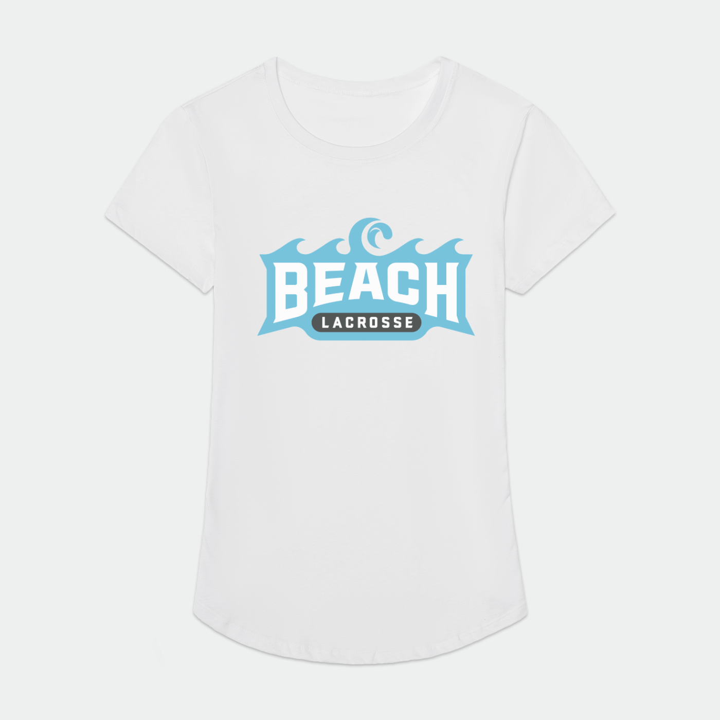 Beach Lacrosse Adult Women's Sport T-Shirt Signature Lacrosse