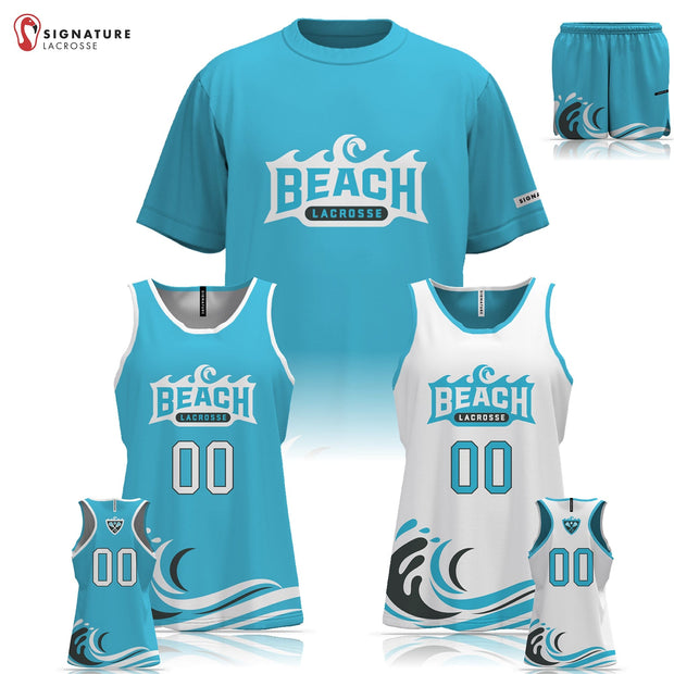 Beach Lacrosse Women's 3 Piece Player Game Package: 10U Signature Lacrosse