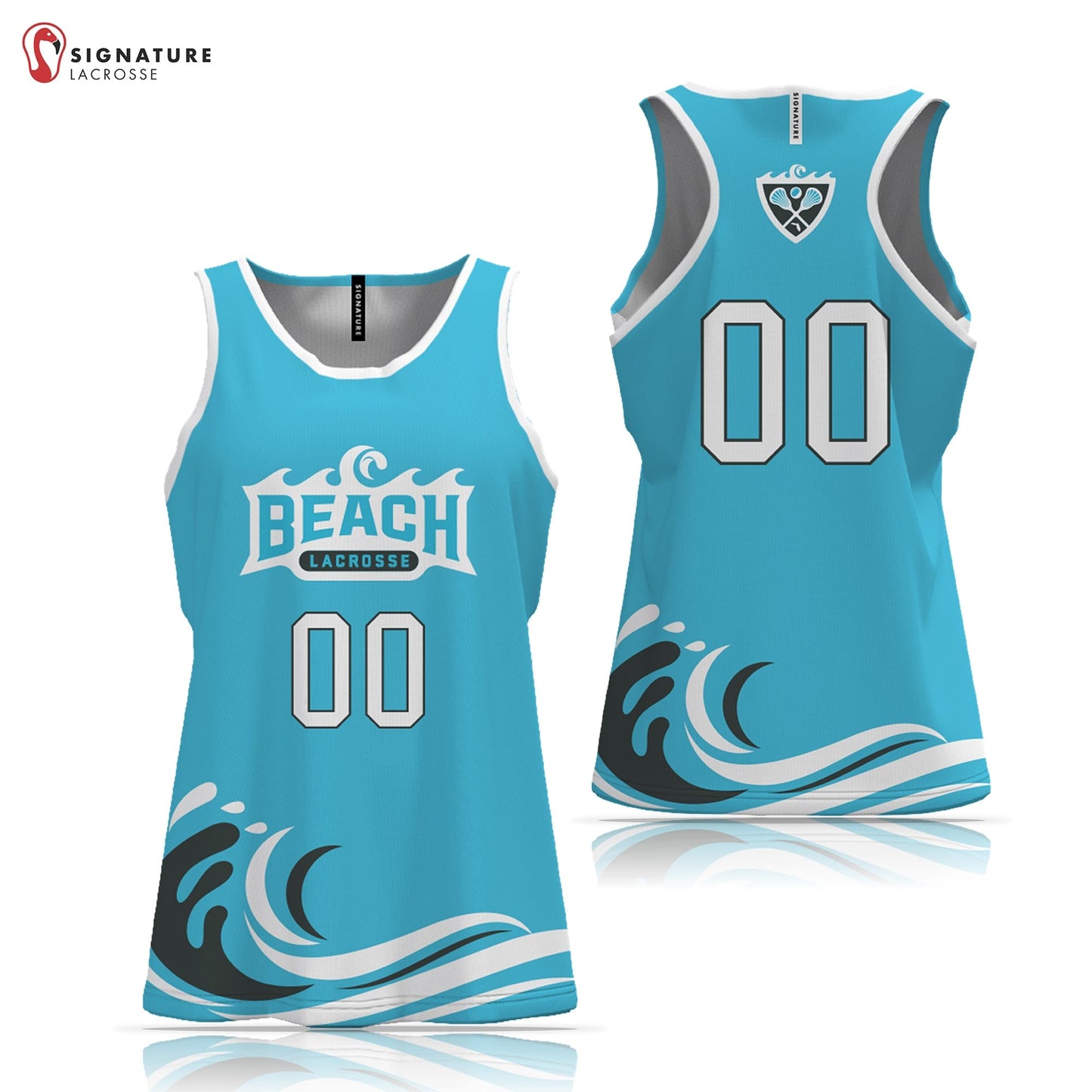 Beach Lacrosse Women's Player Reversible Game Pinnie Signature Lacrosse