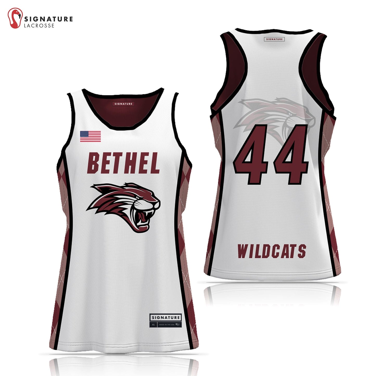 Bethel Youth Lacrosse Women's 3 Piece Game Package - Basic 2.0 - S/S Shooter Shirt Signature Lacrosse