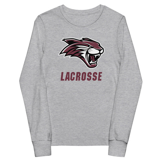 Bethel Youth Lacrosse Youth Cotton Long Sleeve T-Shirt Signature Lacrosse