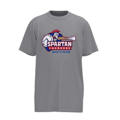 Bixby Spartans Youth Lacrosse Unisex Performance Short Sleeve Shooting Shirt - Basic 2.0 Signature Lacrosse