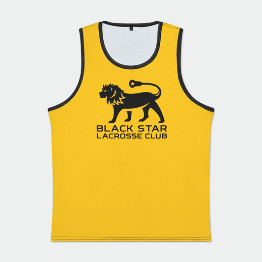 Black Star Lacrosse Adult Men's Tank Top Signature Lacrosse