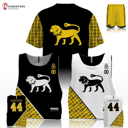 Black Star Lacrosse Men's 3 Piece Player Game Package Signature Lacrosse