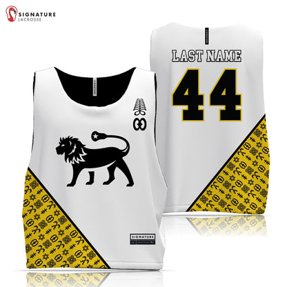 Black Star Lacrosse Men's Player Game Pinnie: 12U Signature Lacrosse