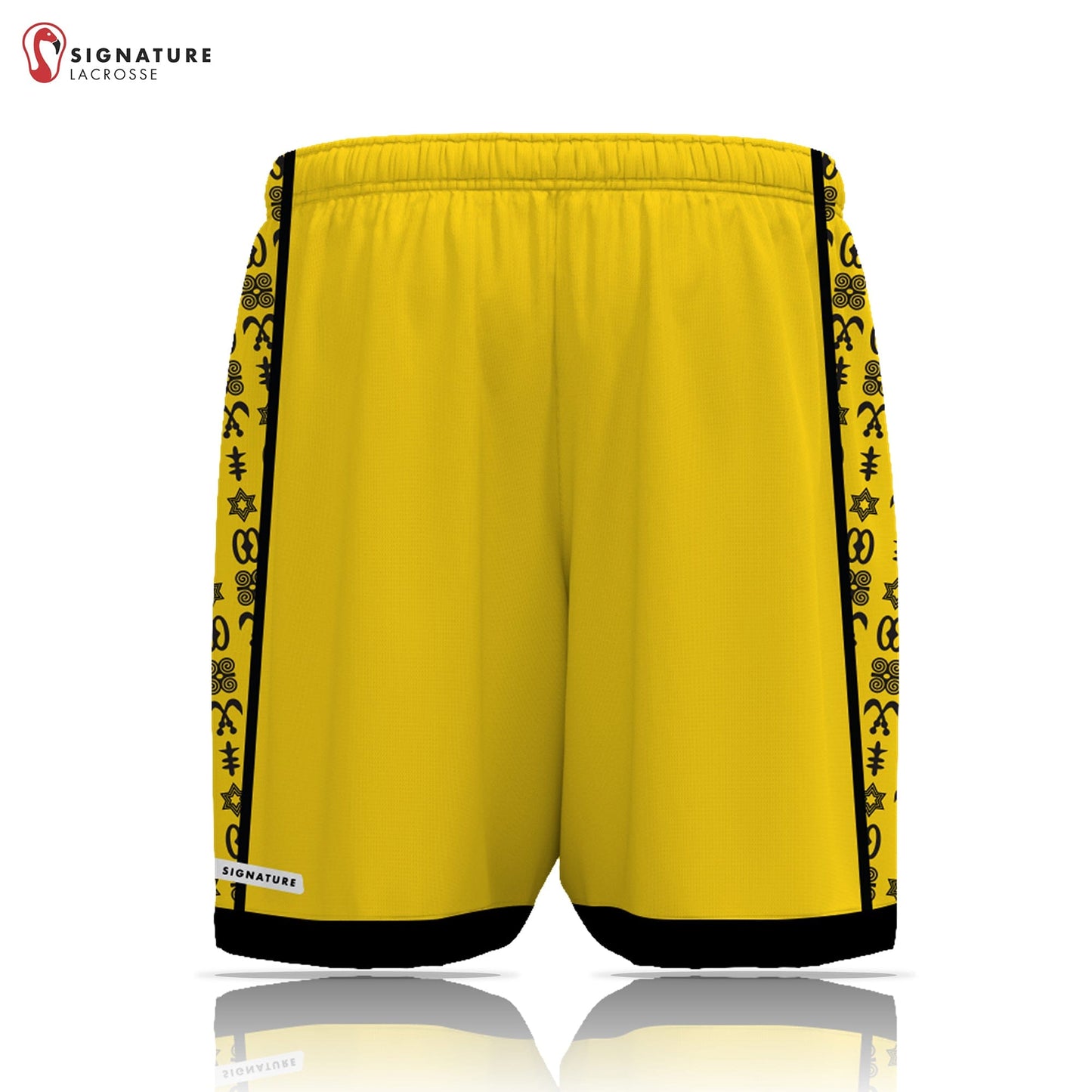 Black Star Lacrosse Men's Player Game Shorts Signature Lacrosse