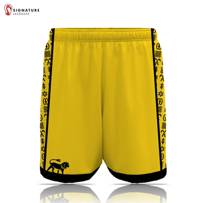 Black Star Lacrosse Men's Player Game Shorts Signature Lacrosse