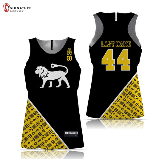 Black Star Lacrosse Women's Player Game Pinnie: 8U Signature Lacrosse
