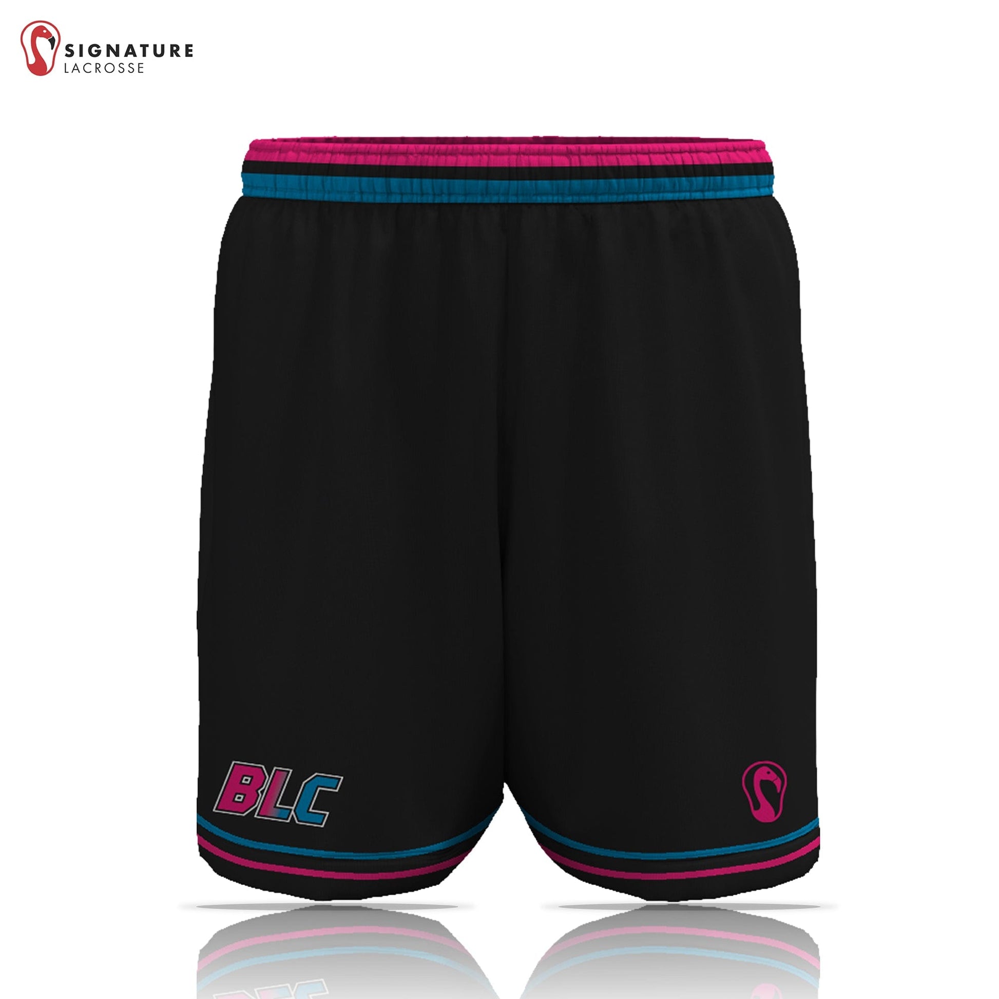 Blackhawk Lacrosse Men's Player Game Shorts: Blackhawk Signature Lacrosse