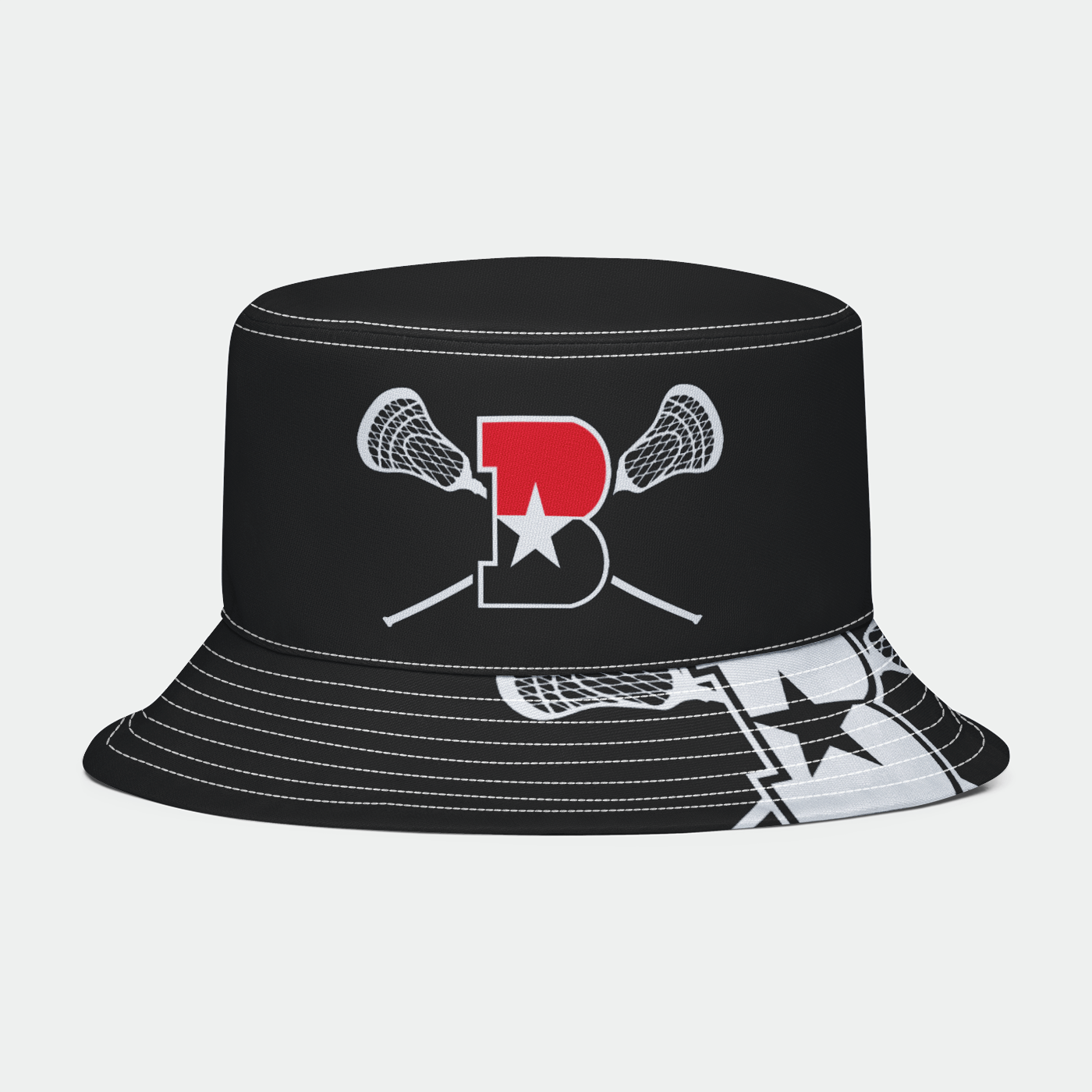 Bowie Youth Lacrosse Adult Bucket Hat Signature Lacrosse