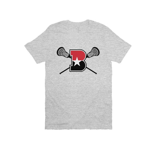 Bowie Youth Lacrosse Adult Cotton Short Sleeve T-Shirt Signature Lacrosse