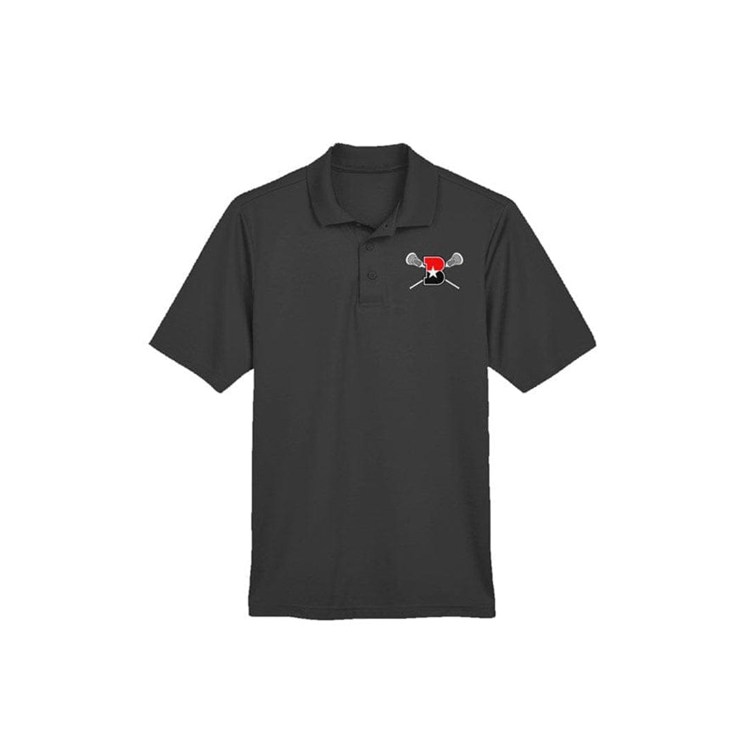 Bowie Youth Lacrosse Adult Performance Polo Signature Lacrosse