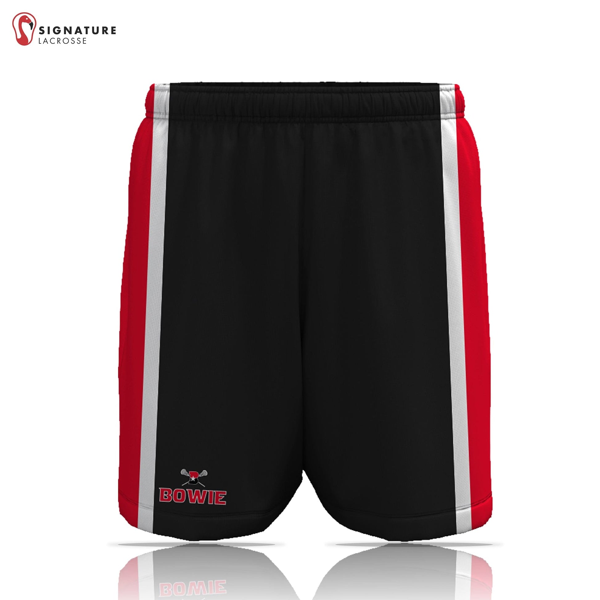 Bowie Youth Lacrosse Men's Pro Game Shorts Signature Lacrosse