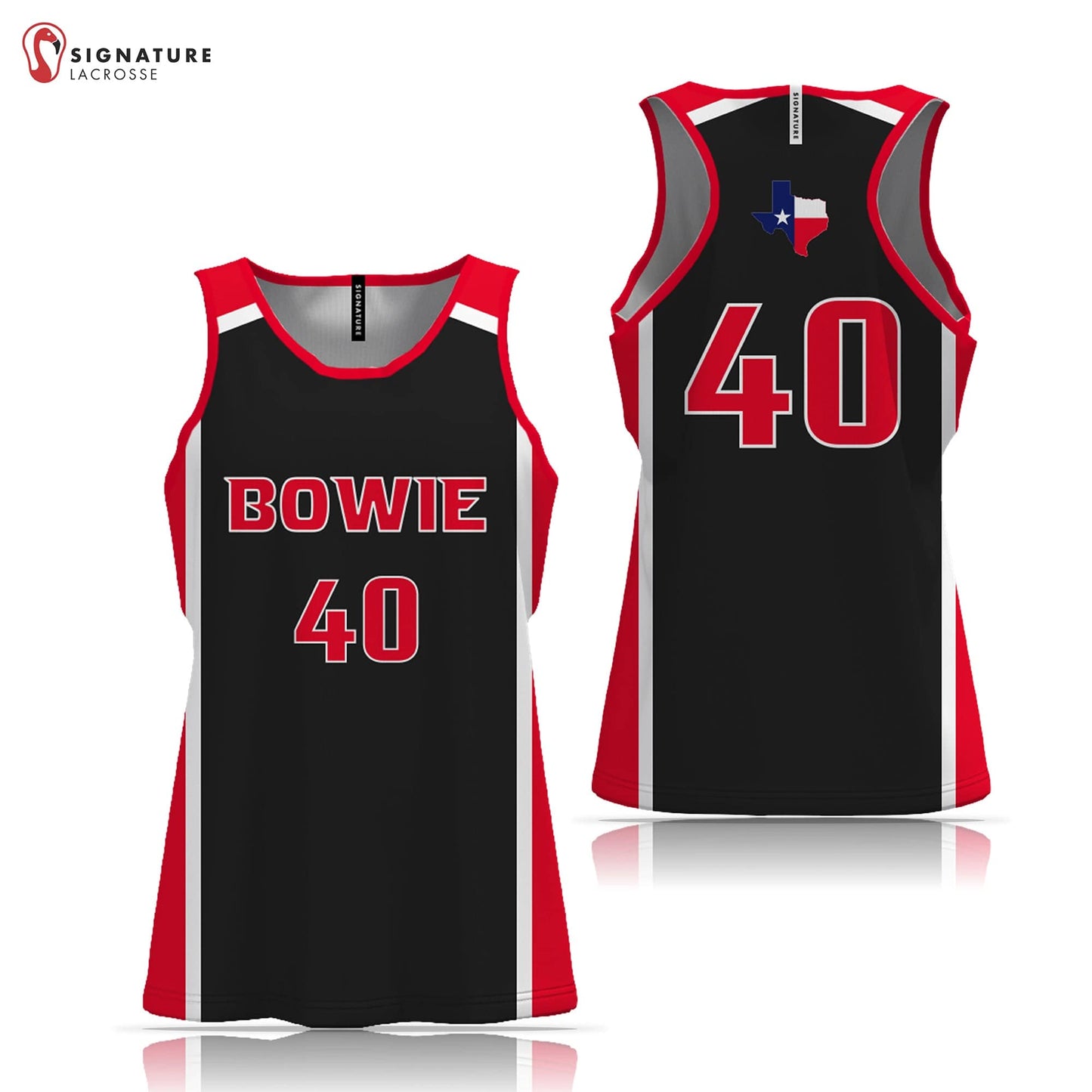 Bowie Youth Lacrosse Women's Pro Game Reversible Signature Lacrosse