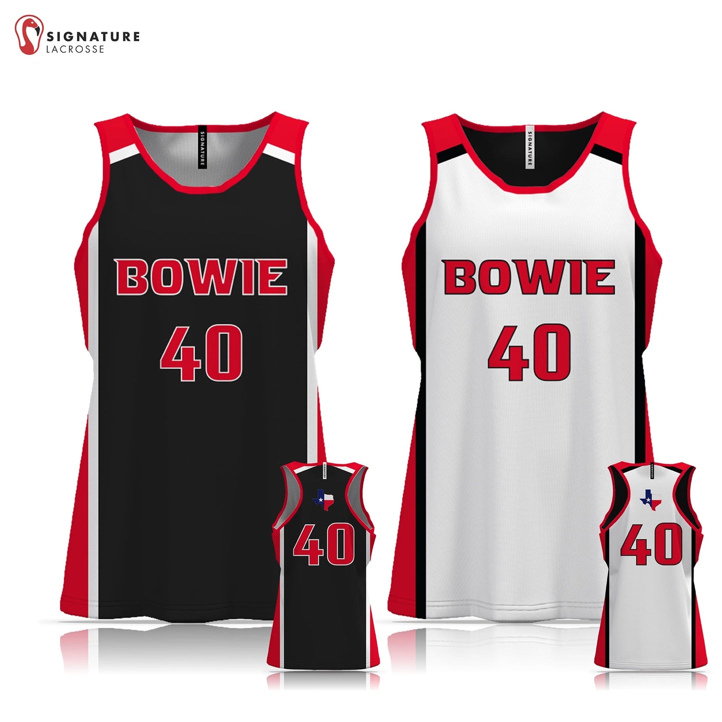 Bowie Youth Lacrosse Women's Pro Game Reversible Signature Lacrosse