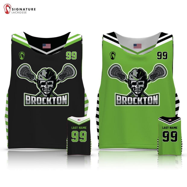 Brockton Raiders Youth Lacrosse Men's Performance Game Reversible Pinnie Basic Signature Lacrosse