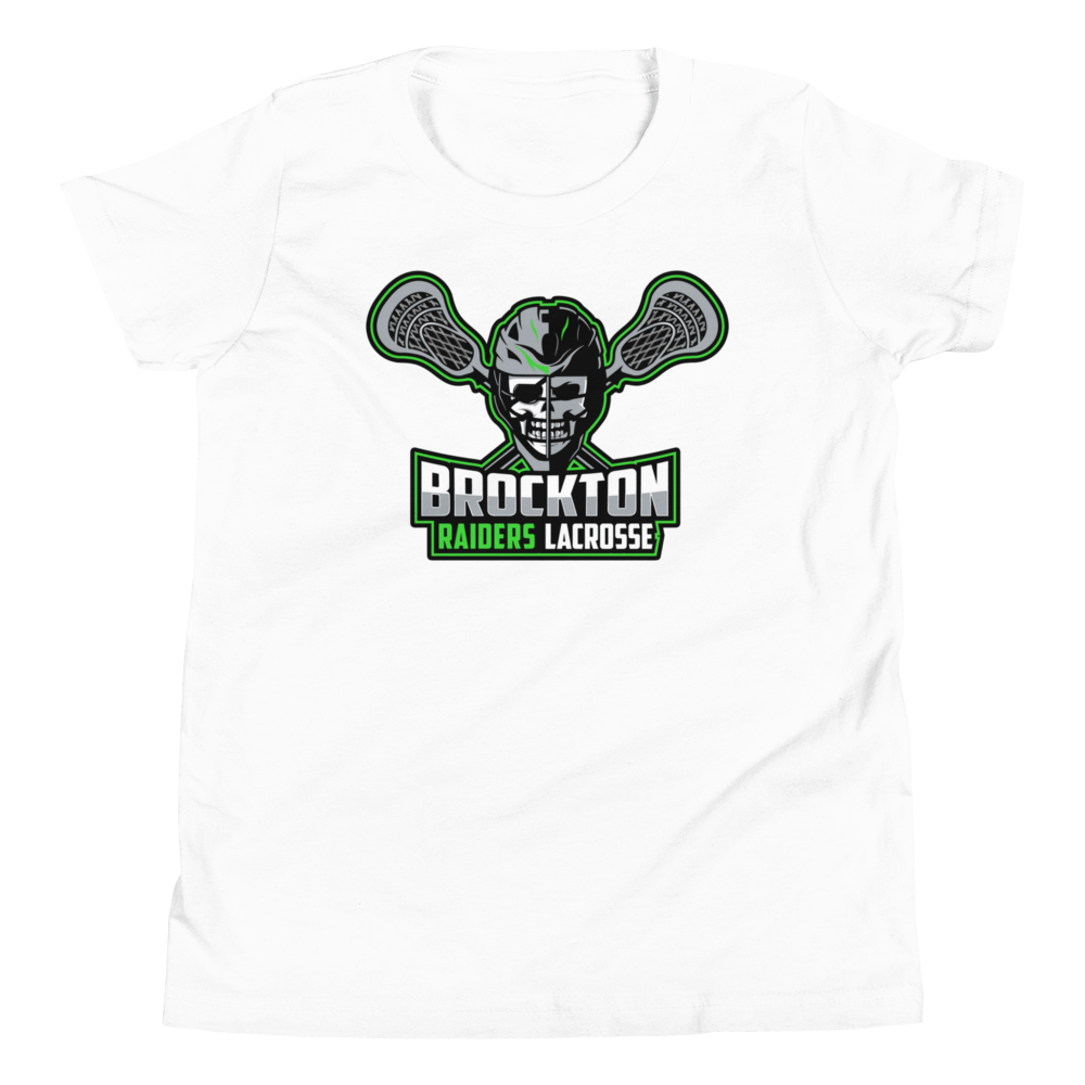 Brockton Raiders Youth Lacrosse Youth Premium Short Sleeve T-Shirt Signature Lacrosse