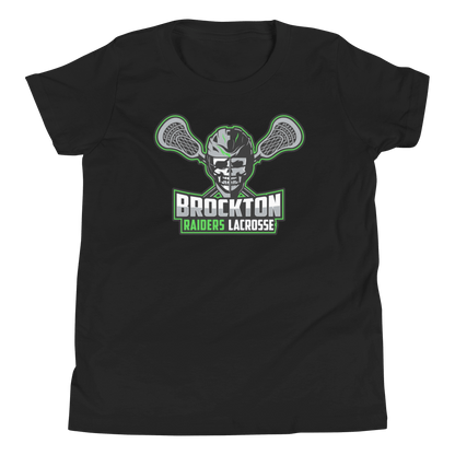 Brockton Raiders Youth Lacrosse Youth Premium Short Sleeve T-Shirt Signature Lacrosse