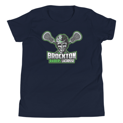 Brockton Raiders Youth Lacrosse Youth Premium Short Sleeve T-Shirt Signature Lacrosse