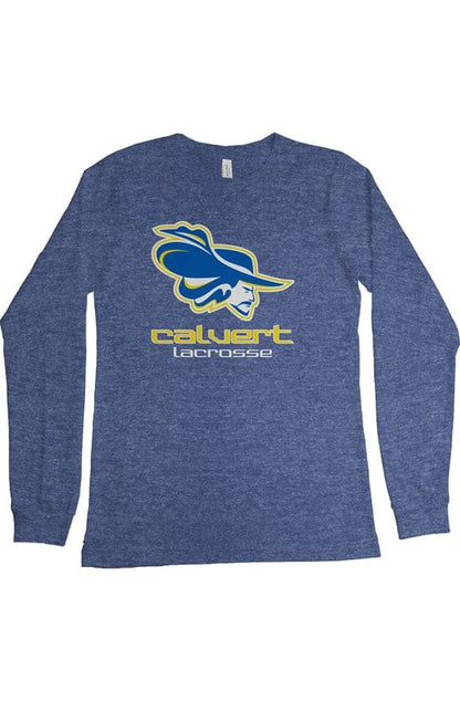 Calvert High School Adult Long Sleeve T-Shirt Signature Lacrosse