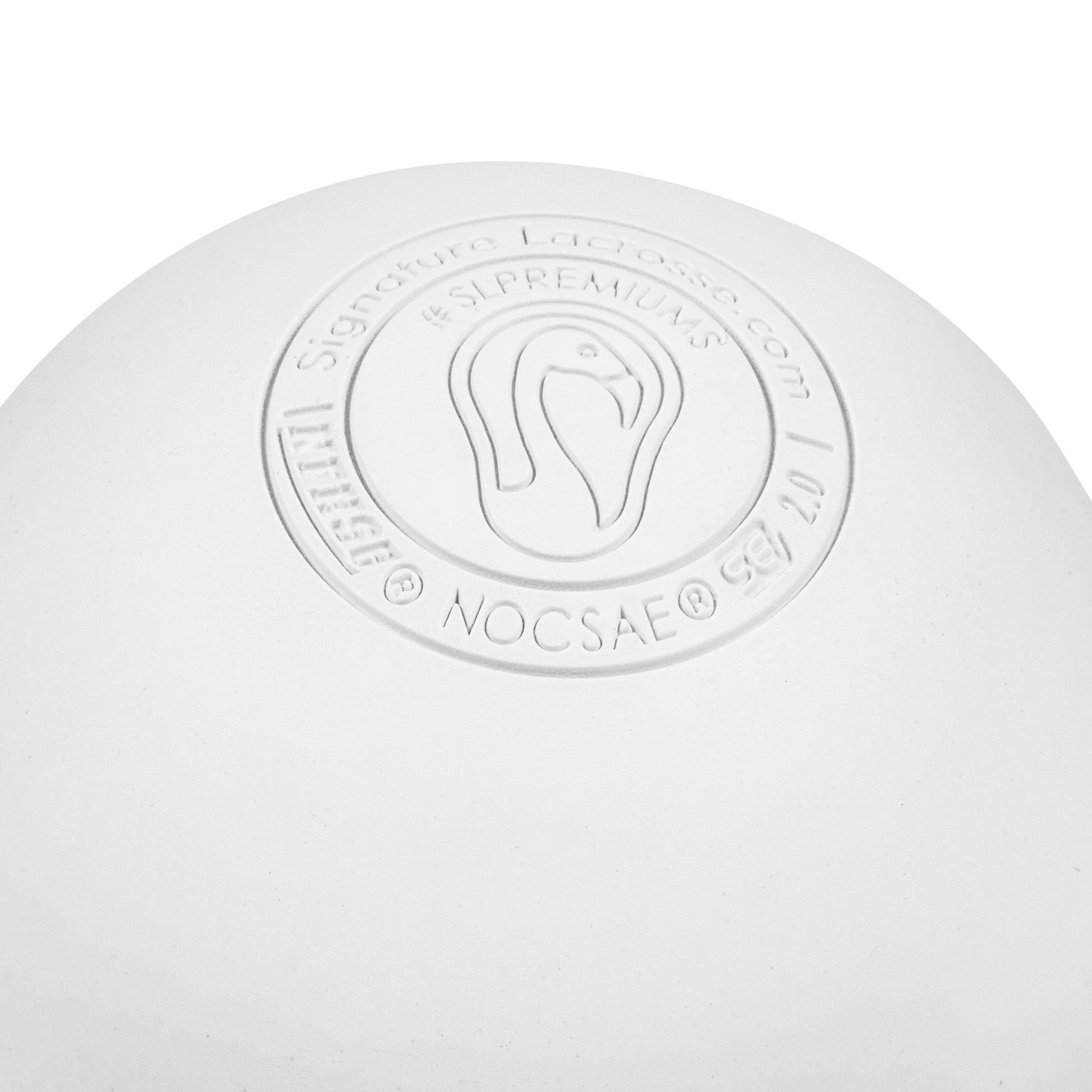 Case of 100 Signature Premium NOCSAE SEI NFHS NCAA Lacrosse Balls | White Signature Lacrosse