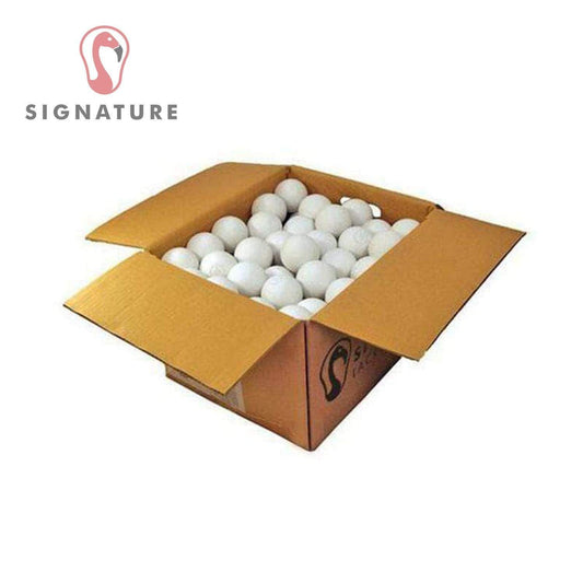 Case of 120 Signature Premium 1.8 CLA Lacrosse Balls | White Signature Lacrosse