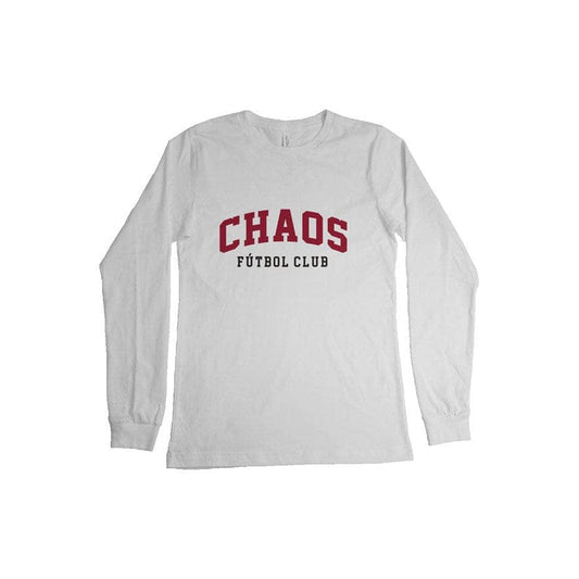 Chaos FC Adult Cotton Long Sleeve T-Shirt Signature Lacrosse