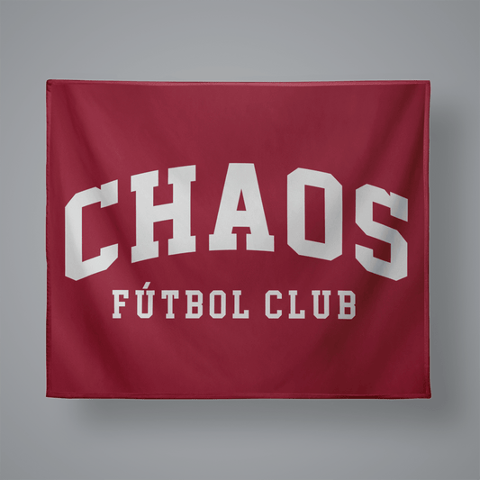 Chaos FC Small Plush Throw Blanket Signature Lacrosse