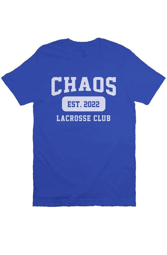 Chaos LC Adult Cotton Short Sleeve T-Shirt Signature Lacrosse