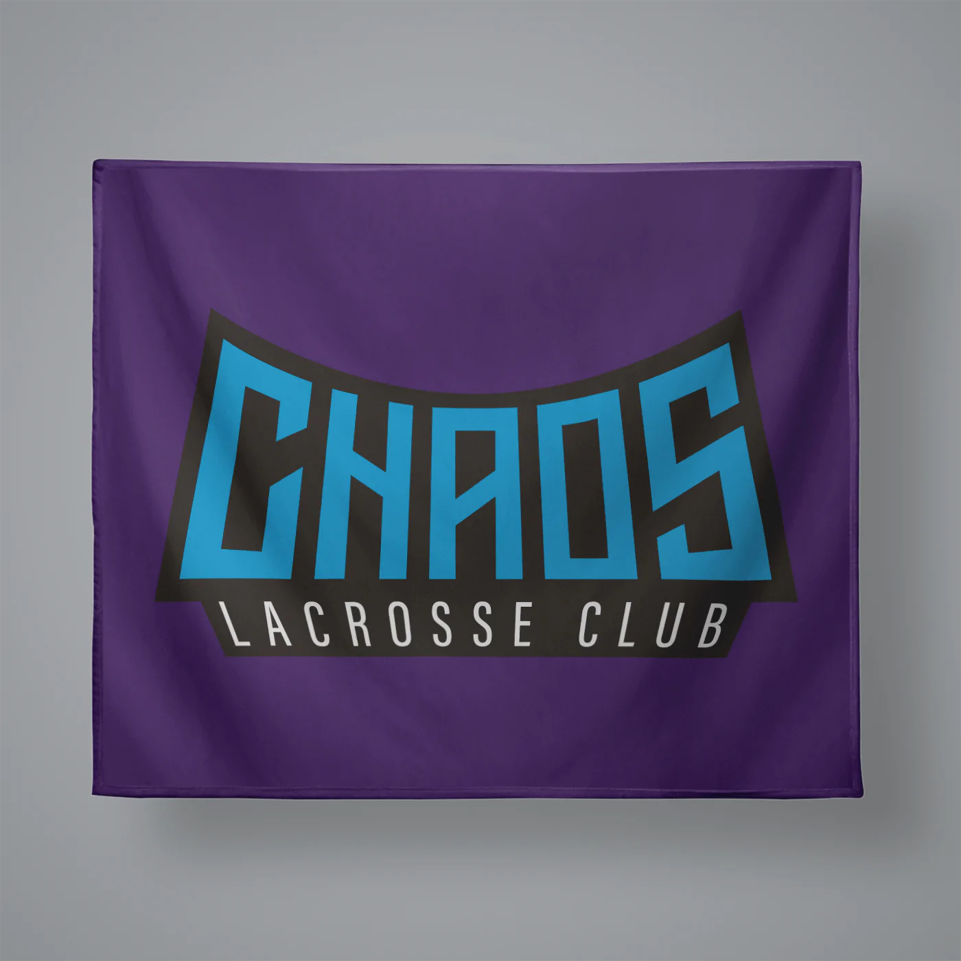 Chaos LC Small Plush Throw Blanket Signature Lacrosse