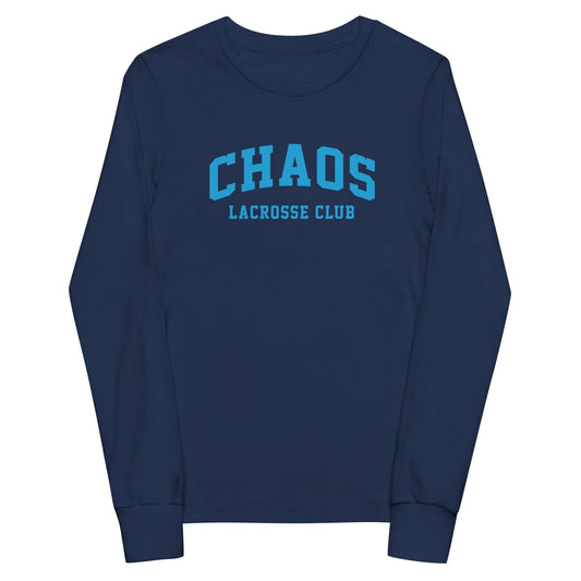 Chaos LC Youth Cotton Long Sleeve T-Shirt Signature Lacrosse
