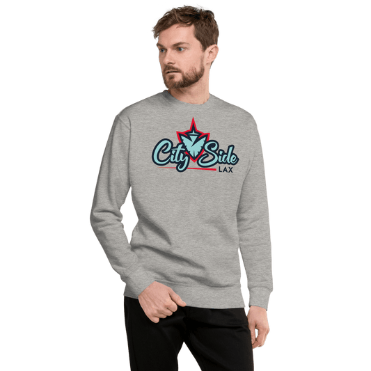 City Side Lax Fleece Pullover Signature Lacrosse