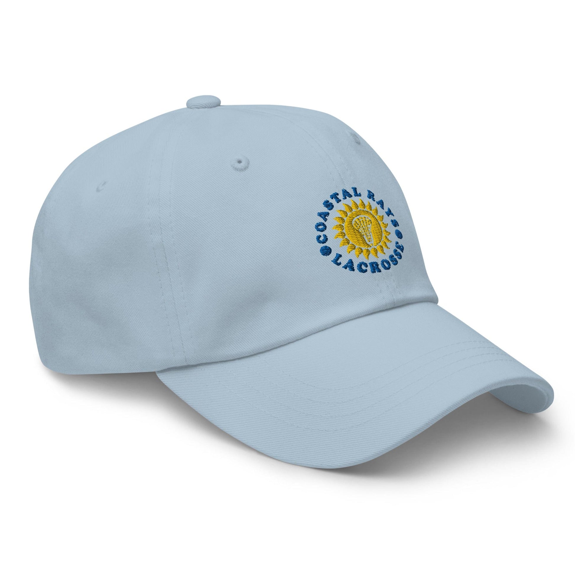 Coastal Rays Lacrosse Adult Dad Hat Signature Lacrosse