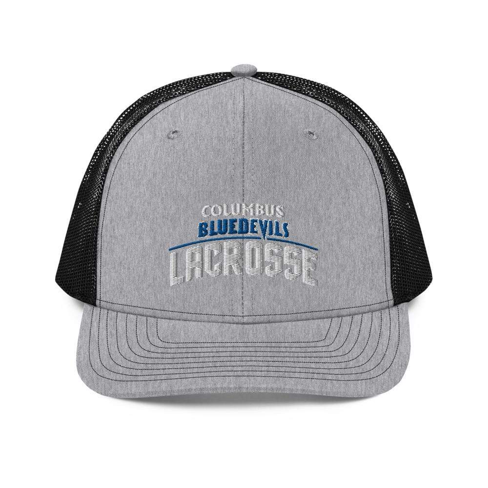 Columbus High Blue Devils Richardson Trucker Hat Signature Lacrosse