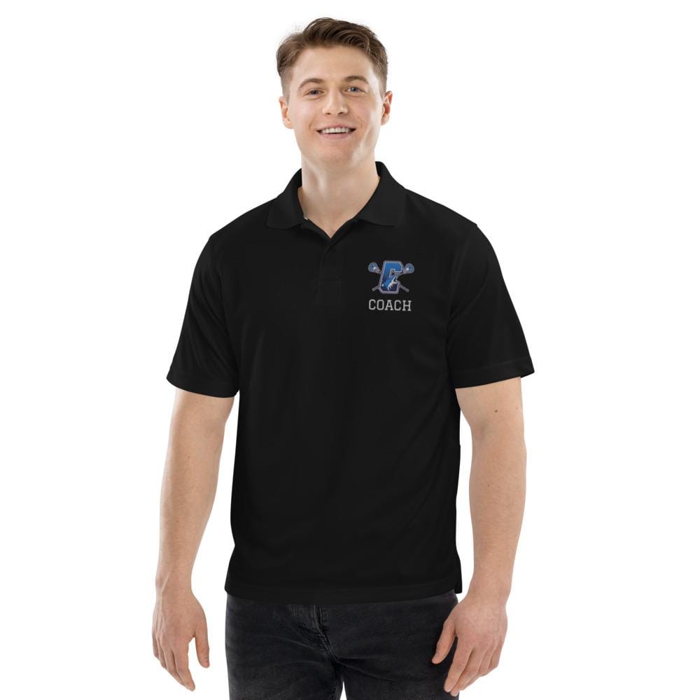 Coyotes Lacrosse Coach Performance Polo Signature Lacrosse