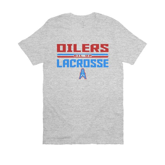 CT Oilers Lacrosse Adult Cotton Short Sleeve T-Shirt Signature Lacrosse