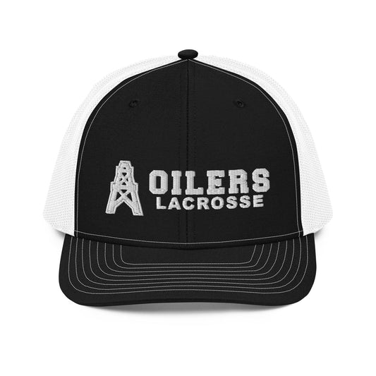 CT Oilers Lacrosse Adult Richardson Trucker Hat Signature Lacrosse