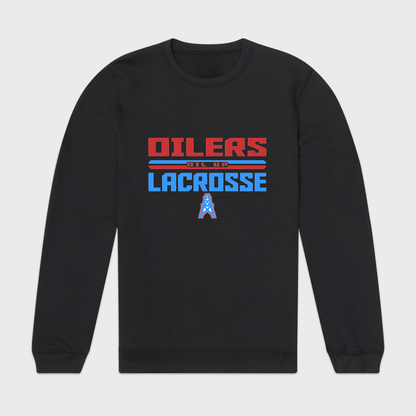 CT Oilers Lacrosse Adult Sport Sweatshirt Signature Lacrosse