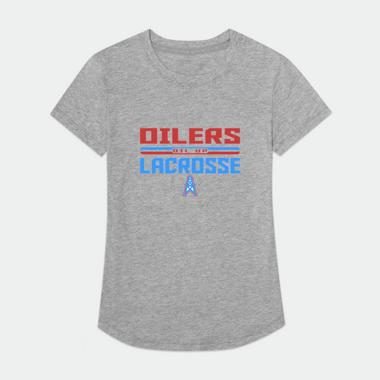 CT Oilers Lacrosse Adult Women's Sport T-Shirt Signature Lacrosse