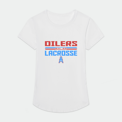 CT Oilers Lacrosse Adult Women's Sport T-Shirt Signature Lacrosse