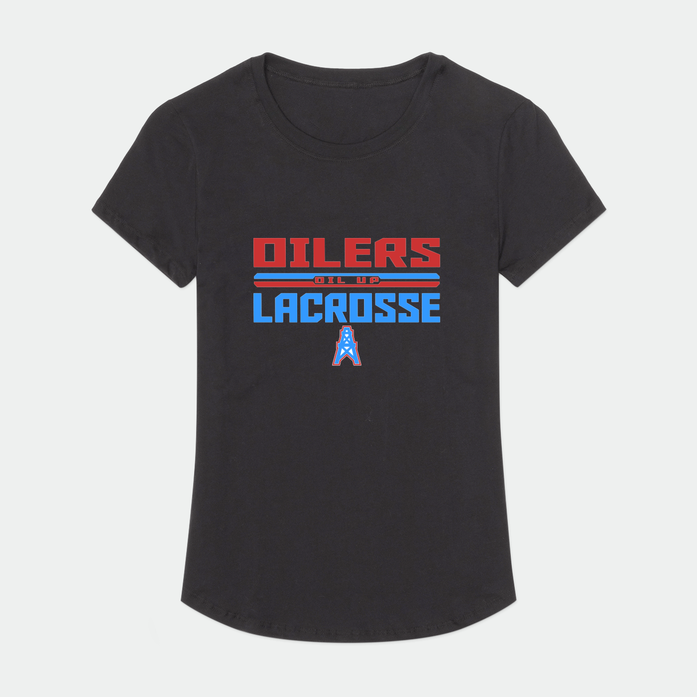CT Oilers Lacrosse Adult Women's Sport T-Shirt Signature Lacrosse